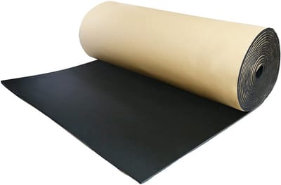 Zelfklevende Geluidsisolatiemat 10mm voor Auto - Universeel 100x100 cm