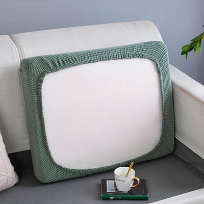 Housse de coussin de canapé élastique décoration de la maison couleur unie protecteur housse de canapé personnalité correspondant lavable housse de canapé housse enlarge M