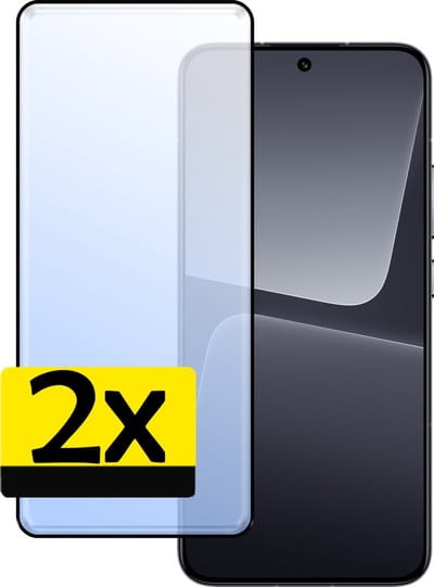 Screenprotector - Geschikt voor Xiaomi 13 Pro - 2 Stuks - Full Cover - Beschermglas - Gehard Glas - Tempered Glass - Screen Protector