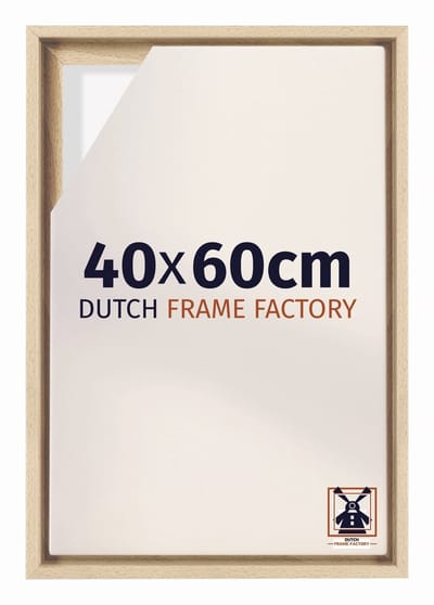 Baklijst 40x60 cm - White Wash - Geschikt voor Canvasdoek - MDF Baklijst Lausanne