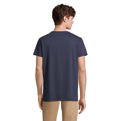 SOLS Heren Pioneer Biologisch Katoenen T-Shirt (Franse marine)