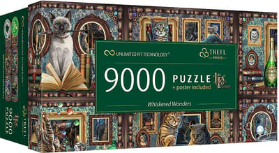 Trefl legpuzzel 9000 stukjes Magic World Lisa Parker - dieren fantasie.