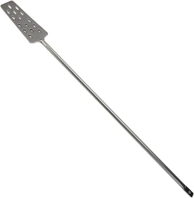 Roerstaaf RVS - Wijn en bier - Dranken mengen - Ergonomische grip - 625 cm - Zilver