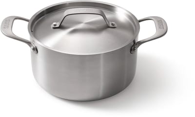 Skottsberg - Kookpan met deksel - Stainless Steel - 20 cm - 3,3 L - Inductie - Ovenbestendig - RVS - Alle warmtebronnen