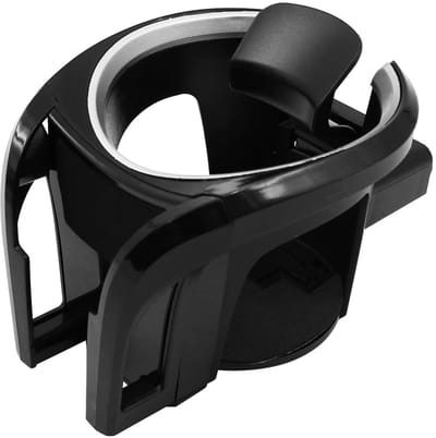 Dailygoods- Bekerhouder Verstelbaar - Telefoonhouder - Auto Houder - Ventilatiebeugel - Geschikt voor Drankblikjes - Eenvoudig te Gebruiken - Autohouder
