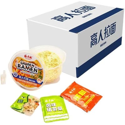 【Halal Voedsel】Yang Zhang Gui Gao Ren Ramen met sesamaroma 182 g x 12 dozen (volledige case)