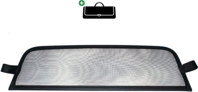 Windscherm Audi TT 8S FV9 | > 2015 | incl. luxe opbergtas | Zwart