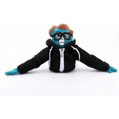 Kawaii Legendarische Lemming Pluche Gorilla Tag Schattige Gaming Merchandise Gorilla Tag Dier Knuffel Pluche Speelgoed Kerst Verjaardagscadeau 20cm zwart
