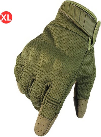Bovista Airsoft Handschoenen - Tactical - Tactical Gloves - Leger - Tactical Handschoenen Hardknuckle - Groen XL