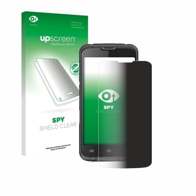upscreen - privacy screenprotector voor Unitech EA602 - Folie Beschermfolie Blauwlichtfilter