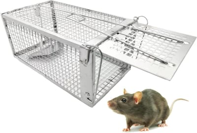 Levende muizenval set van 2 stuks - diervriendelijke rattenval hamsters oppakken
