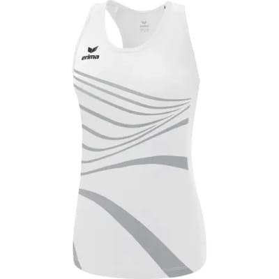 Erima Racing Hardloopsinglet Dames - Wit | Maat: 34