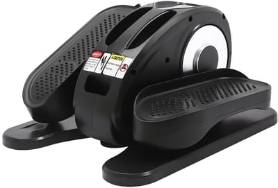 Mosh Stories Mini Elliptische Trainer - Met LCD-Scherm - Met Afstandsbediening - Zitpedaaltrainer Voor Thuis - Cardiotrainer