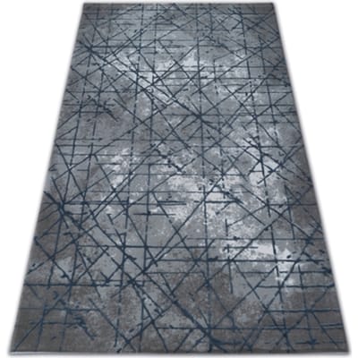 Kleden Rugsx Tapijt ACRYL VALENCIA 3949 INDUSTRIAL grijskleuri 80x150 cm