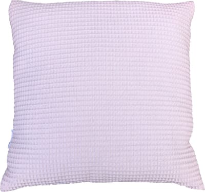Sierkussen - Katoen - Wafelstof - Licht Roze - 45x45cm
