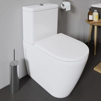 Duravit D-Neo pedestal toilet Rimless for combination w. cistern 2002090000