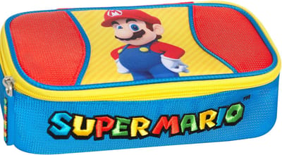 Super Mario Etui Rechthoek, Wahoo - 22 x 7,5 x 11 cm - Polyester