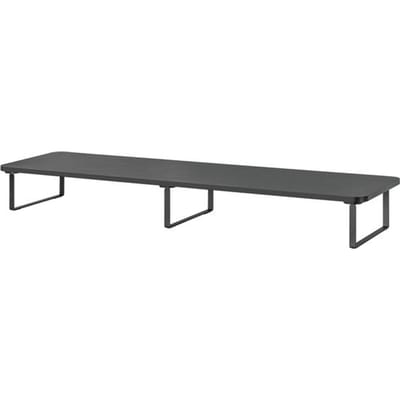 VDD Gaming - Monitor Verhoger - Monitorstandaard - Laptop Verhoger - Monitorverhoger - TV Verhoger - Beeldscherm verhoger - Laptopverhoger - Laptop Steun - Laptop Verhoger Ergonomisch - 100 x 26 cm - Zwart
