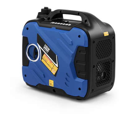 HBM inverter aggregaat, generator met 163 cc benzinemotor 230V 3400W