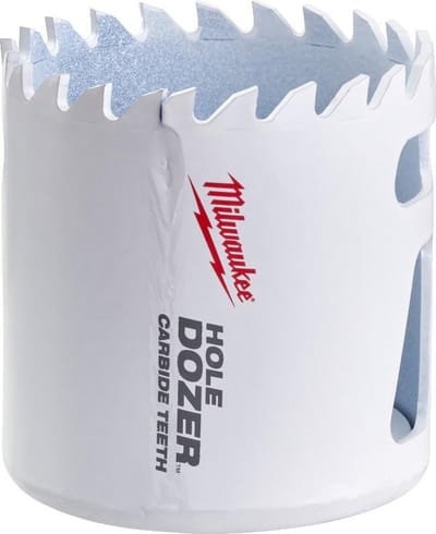 Milwaukee Hole Dozer Gatzaag met Carbide-tanden TCT Hole Dozer Gatzaag 48 mm - 1 st - 49560719