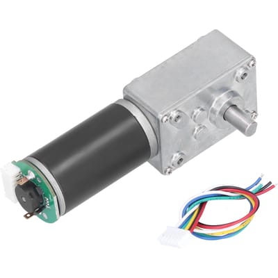 Wormwielmotor Zelfvergrendelend Hoge Torsie Snelheidsreductie Turbine Tandwielmotor 15mm As