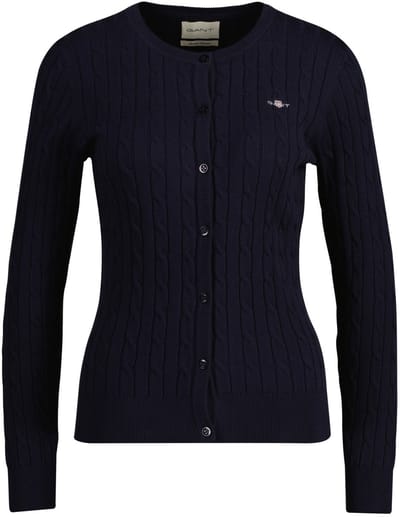 Vrouwen stretch gebreide cardigan Gant