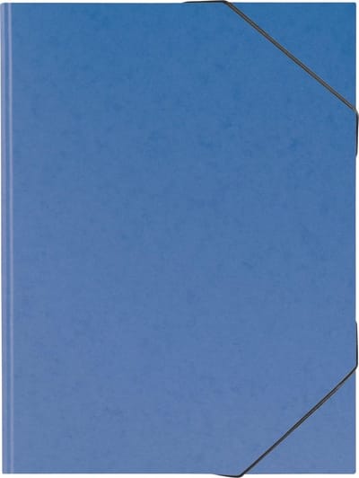 Verzamelmap A3 Karton met Elastiek Blauw