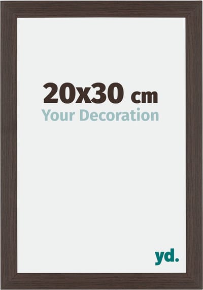 Your Decoration - Fotolijst 20x30 cm - MDF - Eiken Donker - Mura