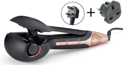 BaByliss Wave Secret Air Curl Secret Automatische Krultang C1900U - Uniek Cool Air Smart Systeem - Golven/Losse Krullen - Grote Krulkamer - UK stekker