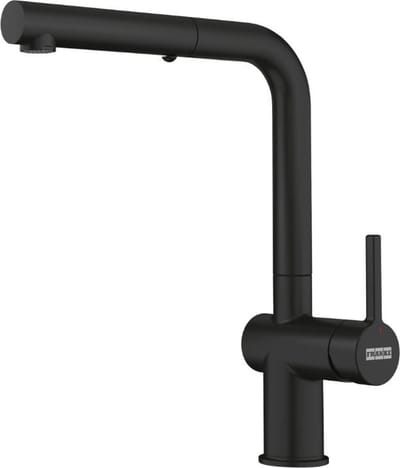 Franke Active New - Keukenkraan FN 6110.901, met uittrekbare handdouche, mat zwart 115.0653.382