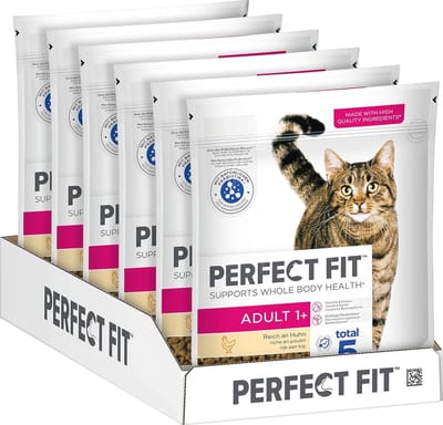 Droogvoer voor volwassen katten - kip - 750 g (6 zakjes)