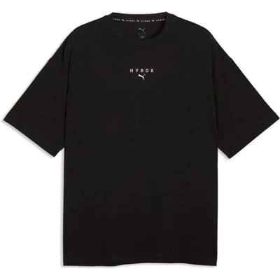 Puma X Hyrox Lifestyle T-shirt Met Korte Mouwen Zwart S Man