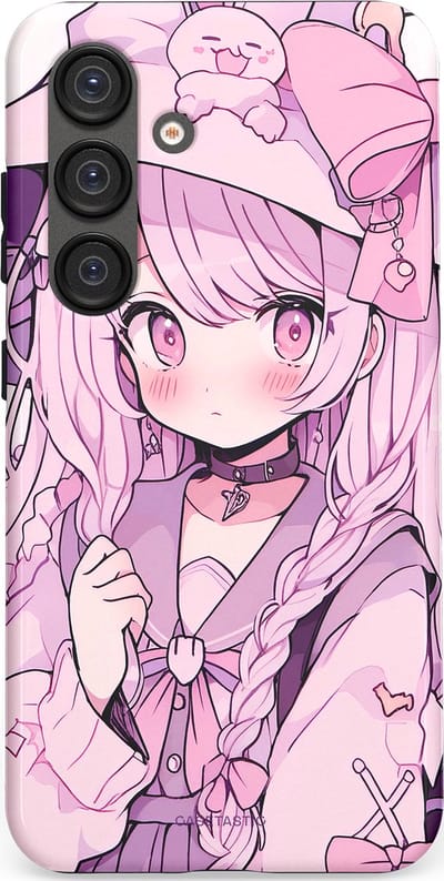 Casetastic Hoesje Geschikt voor Samsung S25 - Stijlvolle Beschermende Duo-layer Case - Manga Magie