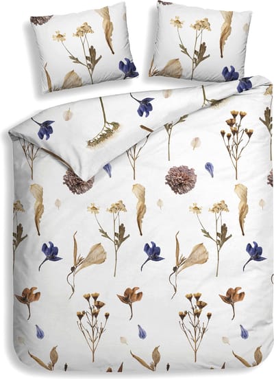 Heckett & Lane Flanel dekbedovertrek Yaza (Multi) - 200x200/220 cm
