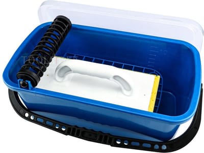 HBM 3-delige tegel inwasset van polyethyleenschuim 210 g 420 x 235 x 175 mm