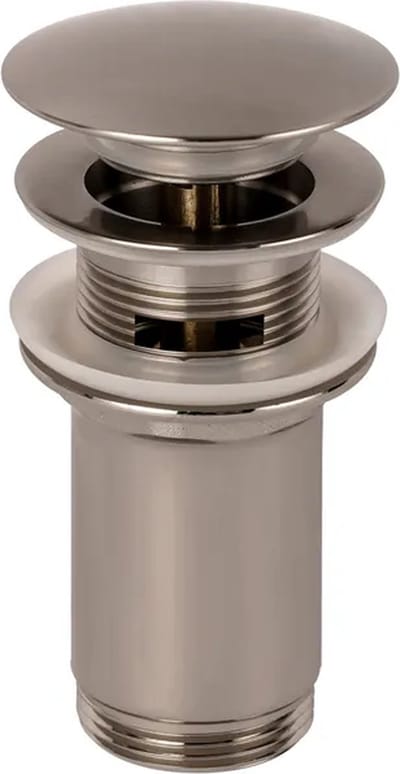 Allibert Bondi Click-Clack pop-up waste geborsteld RVS