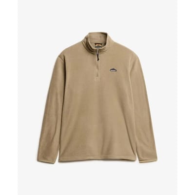 Superdry Trui Polar Fleece Half Zip M2014194a Winter Twig Mannen Maat - S