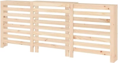 Radiatorombouw - Verwarminghoes - Interieur Verfraaien - Massief Grenenhout - 210x21x85 cm - Dennenhout