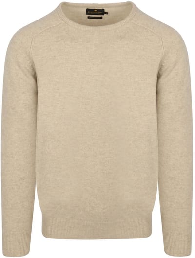 Steppin' Out Trui Lamswol Greige - Maat XL - Heren