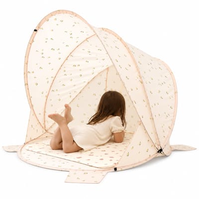 BRD® Citroen Pop-up Tent 4-persoons - Strandtent met Opbergtas - 145 x 125 x 85 cm