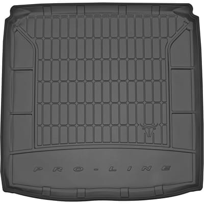 LuxGear Geschikt voor SKODA Fabia I Kombi 1999-2008 - Kofferbakmat - TPE Rubber - 5 cm Hoge Rand - Organizer - Zonder Variabele Vloer