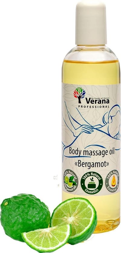 Verana Natuurlijke Massageolie Bergamot 250ML