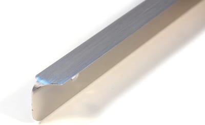 Afsluitstrip hoeklijst voor werkbladen 28 mm - Satijn afwerking voor keuken