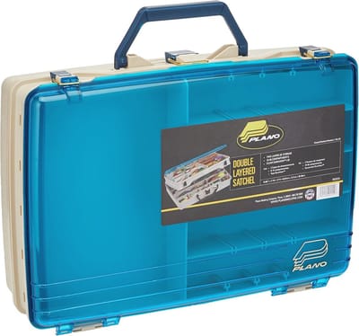 Dubbelzijdige Tackle Box - Twee-laagse Visuitrusting Opbergdoos voor Kunstaas en Vismateriaal
