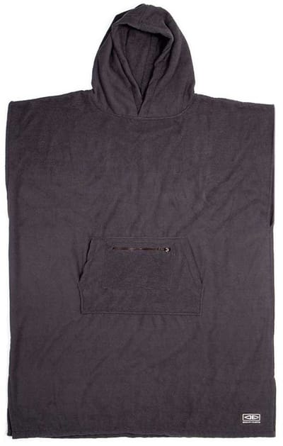 Ocean & Earth Lightweight Hooded Poncho Grijs