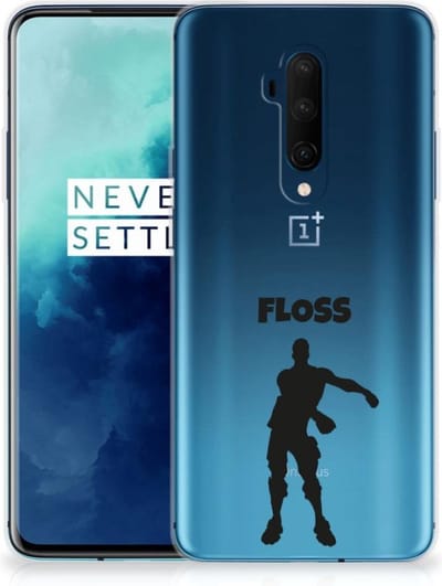 OnePlus 7T Pro Telefoonhoesje met Naam Floss