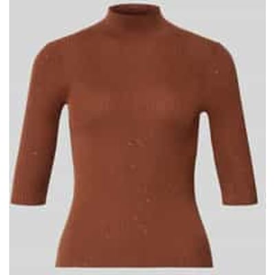 Slim Fit pullover met opstaande kraag model 'GALLO'