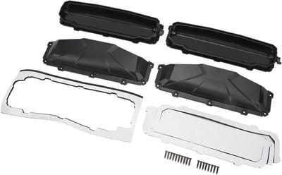 Windscherm Ventilatie Kit voor UTV - Goed Afgedichte Onderdelen met Ontwasem Vents voor Optimale Zichtbaarheid