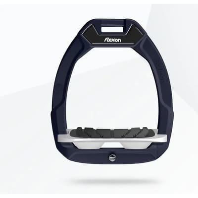 Veiligheidsstijgbeugels Verstelbare Grip Blauw/Grijs/Wit Flex-On Safe-On