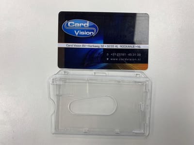 Kaarthouder - Type S1 Clear